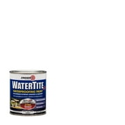 عبوة من 6 قطع، لون أبيض ساطع، طلاء مقاوم للماء ومضاد للعفن من Zinsser WaterTite-LX Ultra Matte، سعة 1 لتر