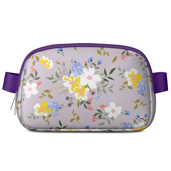 Bright Wildflower Fanny Pack – Colorful Floral Waist Bag for Women with Spring Nature-Inspired Print