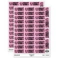 thumbnail image 1 of Bright Work Christmas Reindeer Teacher Student School Sticker Set - Light Pink - Gloss Finish - 1.5" Small, 1 of 7