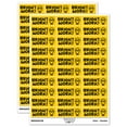 thumbnail image 1 of Bright Work Light Bulb Teacher Student School Sticker Set - Yellow - Gloss Finish - 1.75" Medium, 1 of 7