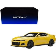 Bright Yellow 1 by 18 Scale Model Car for Chevrolet Camaro ZL1