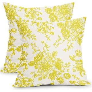 Throw Pillows in Decorative Pillows Yellow Walmart