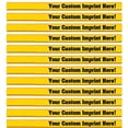 thumbnail image 1 of Bright Yellow Custom Carpenter Pencil Personalized imprinted with your Name, Logo or Message - Express Pencils Pack of 12 (Bright Yellow), 1 of 8