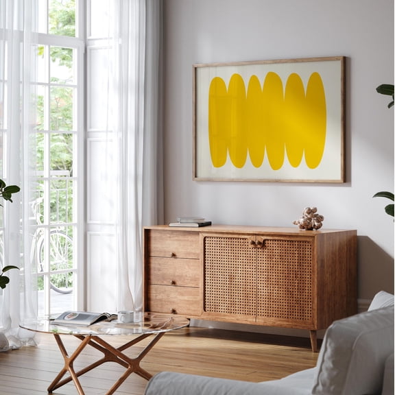 Bright Yellow Poster , Poster Print Only