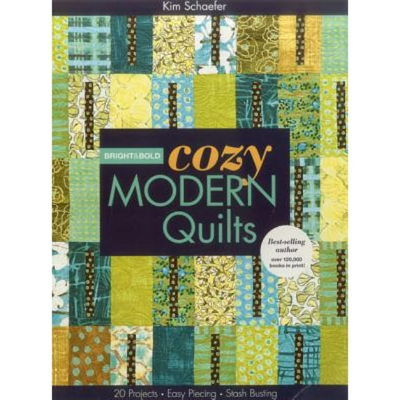 Pre-Owned Bright & Bold Cozy Modern Quilts-Print-on-Demand-Edition: 20 Projects - Easy Piecing - Stash Busting (Paperback) 1607054418 9781607054412
