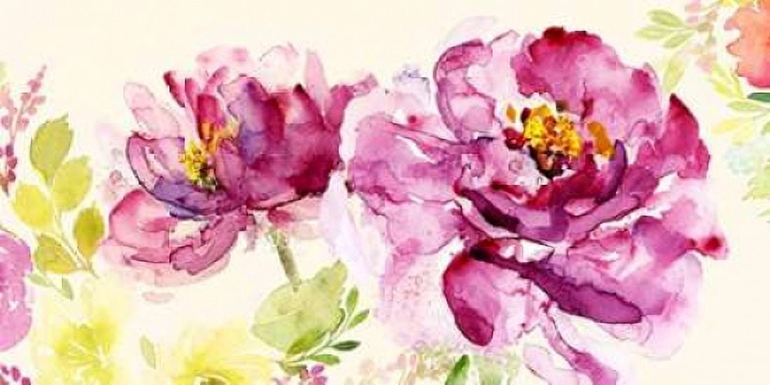 Bright and Happy Canvas Art - Jing Jin (10 x 20)