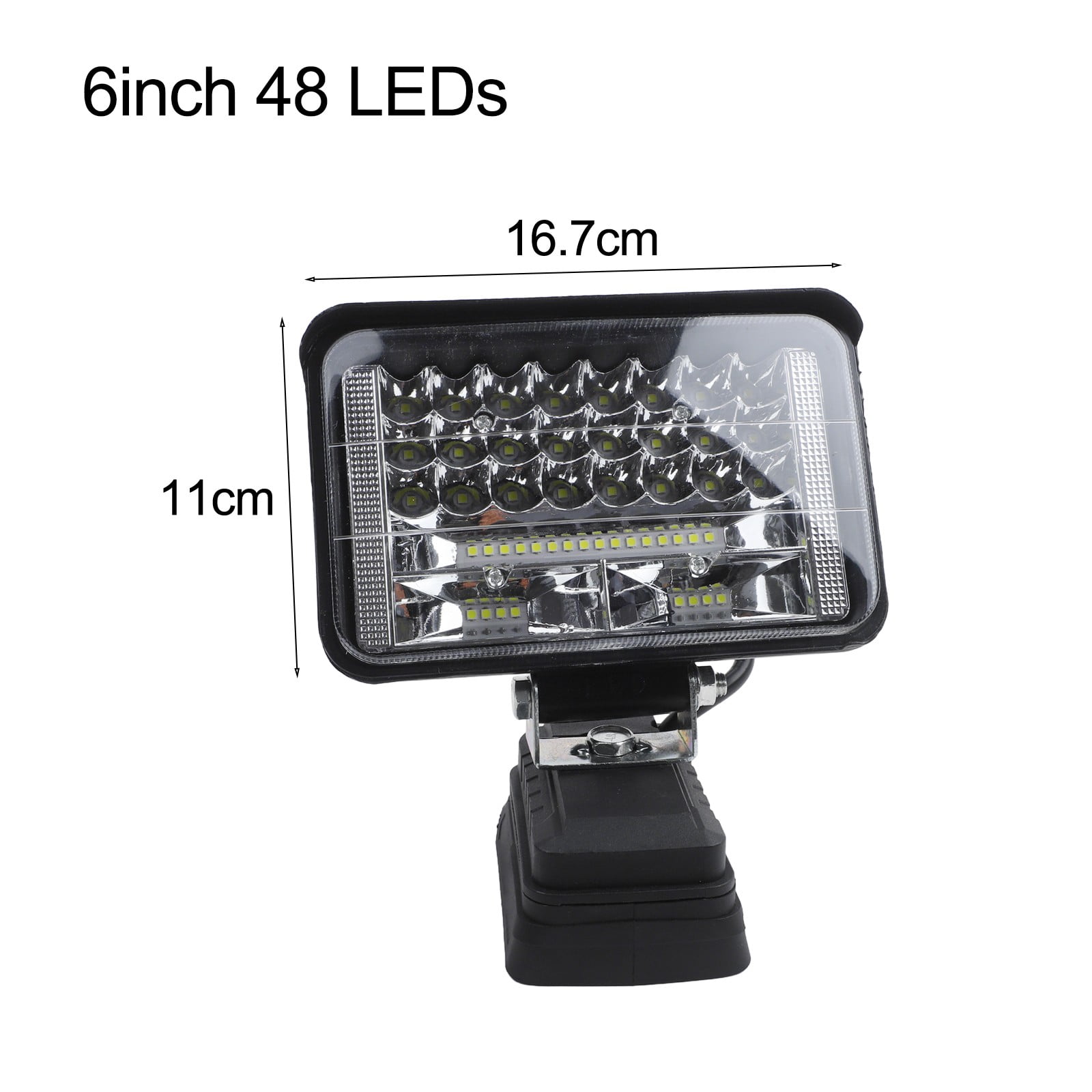 Bright and Reliable Cordless LED Work Light Compatible with For bosch ...