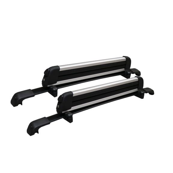 BrightLines Cross Bars Ski Rack Combo Compatible with Hyundai Santa Fe 2013-2018 & 2019 Santa Fe XL