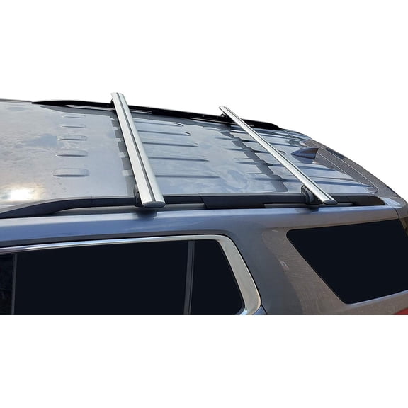 BrightLines Heavy Duty Anti-Theft Premium Aluminum Roof Rack Cross Bars Compatible with Chevy Traverse 2018-2025