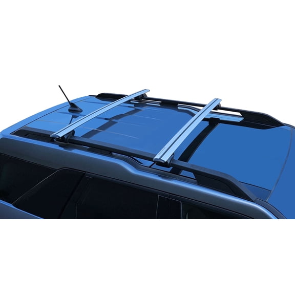 BrightLines Heavy Duty Anti-Theft Premium Aluminum Roof Rack Crossbars Compatible with 2021-2026 Ford Bronco Sport Base, Big Bend, Heritage, Outer Banks, Badlands, Heritage Limited and Free Wheeling