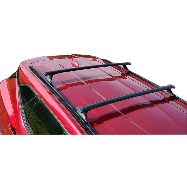 BrightLines Roof Rack Cross Bars Compatible with Chevy Blazer 2019-2024 ...