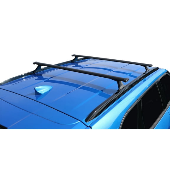 BrightLines Roof Rack Cross Bars Compatible with Chevy Blazer 2019-2026, Set of 2pcs, Black Aluminum Roof Top Cargo Rack