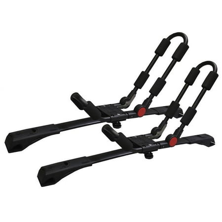 BrightLines Roof Rack Cross Bars Kayak Rack Combo Compatible with Toyota Rav4 2013-2018