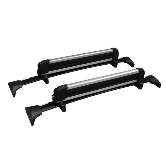 BrightLines Roof Rack Cross Bars Ski Rack Combo Compatible with Honda Pilot 2016-2022