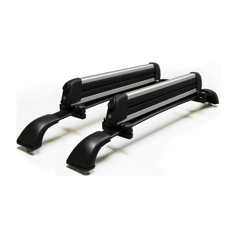 BrightLines Roof Rack Cross Bars Ski Rack Combo Compatible with Toyota Highlander LE LE Plus 2014 2019