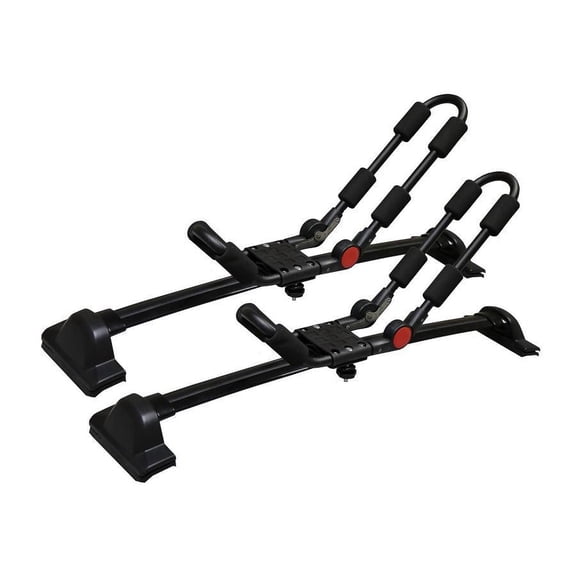 BrightLines Roof Rack Crossbars Kayak Rack Combo Compatible with 2007-2011 Honda CRV