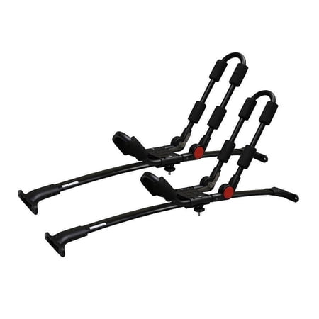BrightLines Roof Rack Crossbars Kayak Rack Combo Compatible with 2016-2019 Ford Explorer