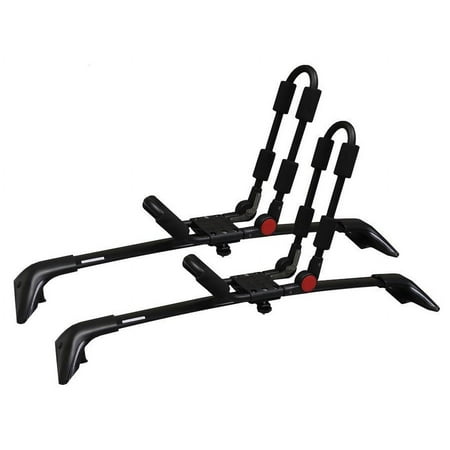 BrightLines Roof Rack Crossbars Kayak Rack Combo Compatible with Lexus RX350 RX450H 2016-2022 Non-Panoramic