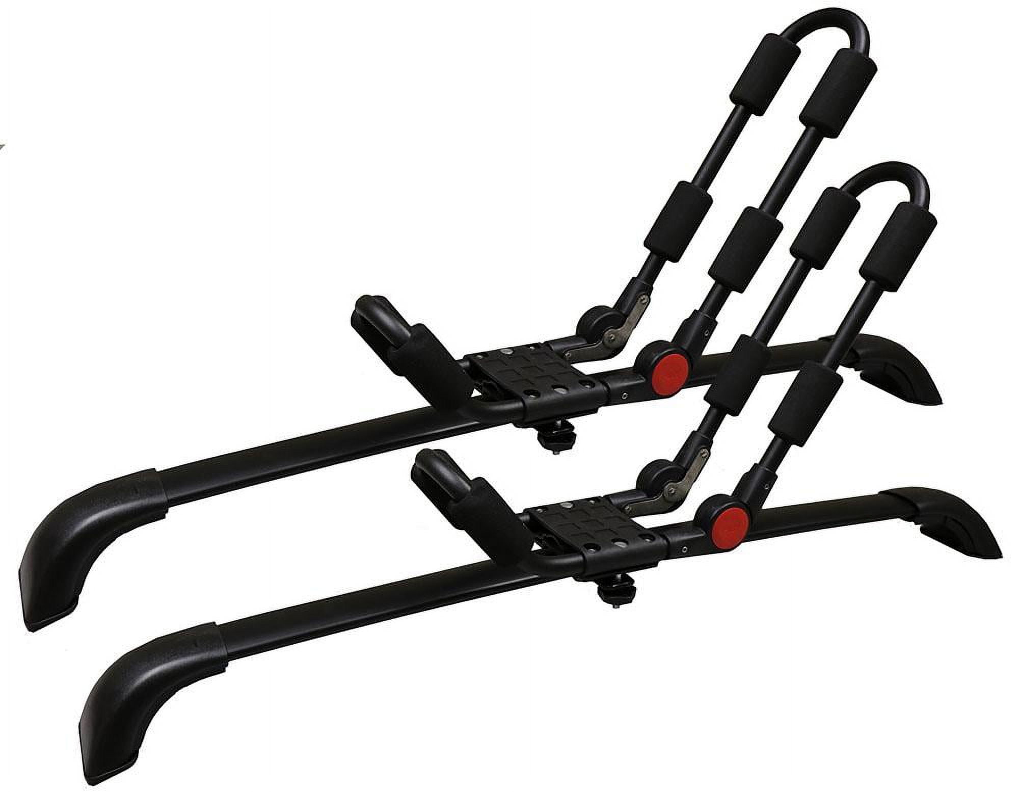 BrightLines Roof Rack Crossbars Kayak Rack Combo Compatible with Toyota Highlander LE & LE Plus 2014-2019