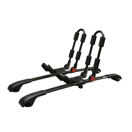 BrightLines Roof Rack Crossbars Kayak Rack Combo Compatible with Toyota RAV4 2013-2018
