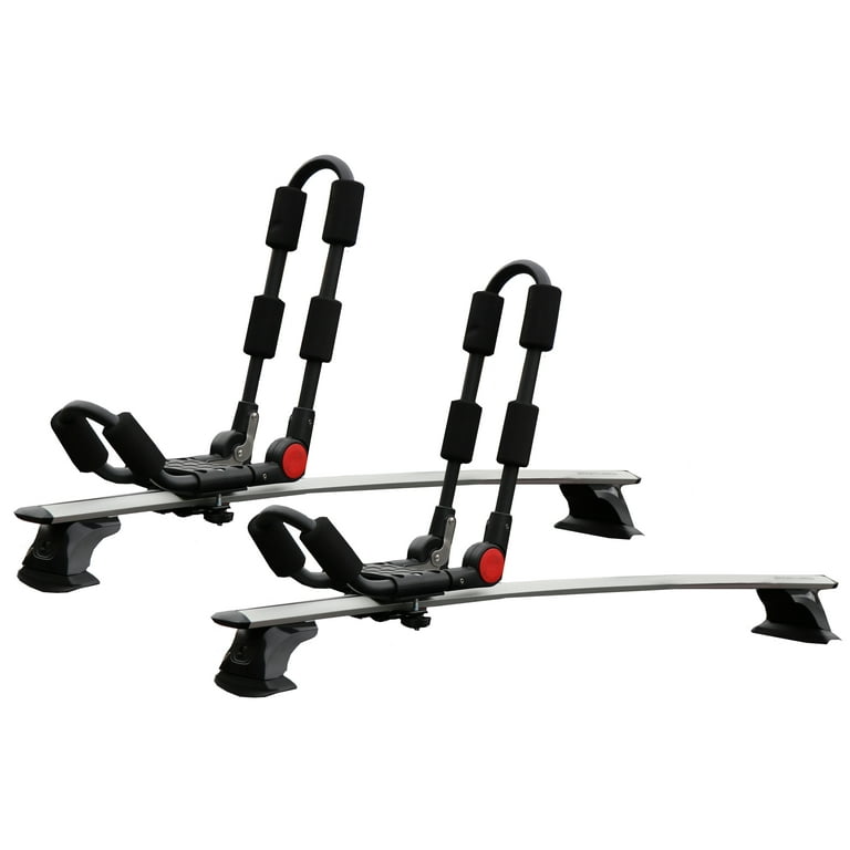 BrightLines Roof Rack Crossbars Kayak Racks Combo Compatible for