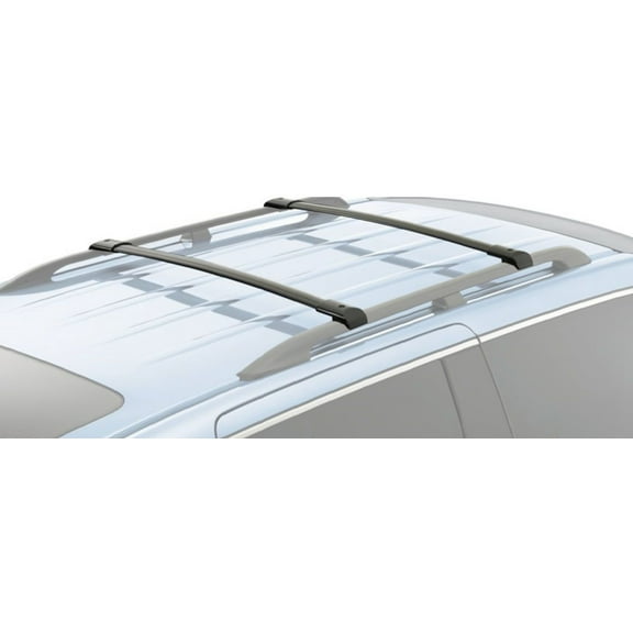 BrightLines Roof Rack Crossbars Replacement for 2005-2010 Honda Odyssey, Set of 2pcs, Black Aluminum Roof Top Cargo Rack