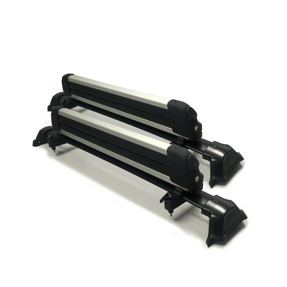 BrightLines Roof Rack Crossbars Ski Rack Combo Compatible with Honda CRV 2017-2022