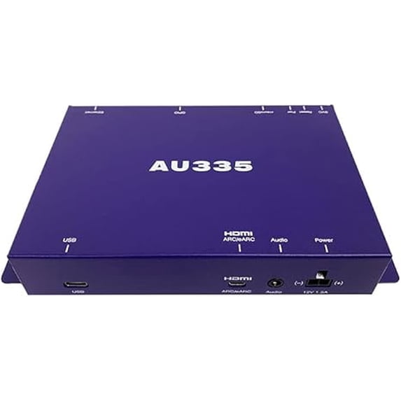 BrightSign AU335 analog audio signage player"