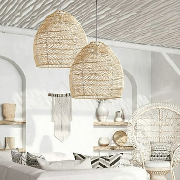 Efavormart 55" Cream Artificial Silk Wisteria Vine Round Hanging Canopy ...