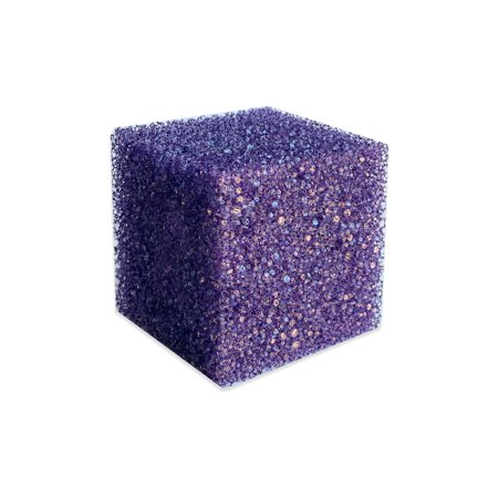 Brightbox Kitchen Cube Scratch Free Odor Free Long Lasting Sponge, 1 Count Purple