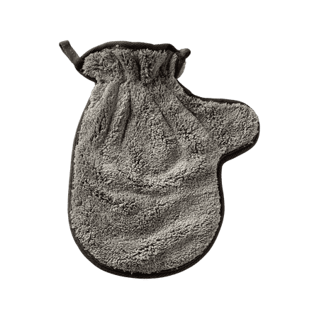Bright Box Microfiber Cleaning Mitt, 1ct – Charcoal + Gray, Reusable & Chemical-Free
