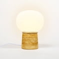 thumbnail image 1 of Brightech Neptune 12" LED Table Lamp with Natural Stone Base, 1 of 11