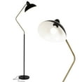 thumbnail image 1 of Brightech Swoop 69" LED Floor Lamp, Tall Lamp with Adjustable Head, Modern Lamp for Living Rooms & Offices, Standing Lamp with Heavy Base for Bedrooms, Stunning Living Room Decor, 1 of 17