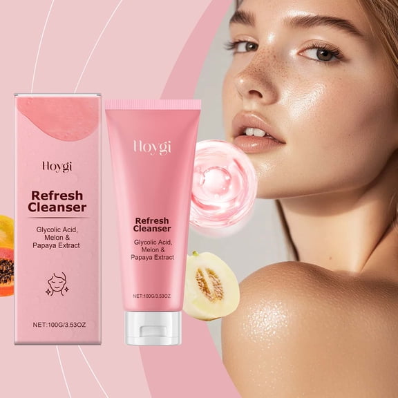 Brightening Cleansing Milk, Gentle Cleansing, Balances and Refines Pores, Moisturizes Without Stickiness, Cleansing Milk