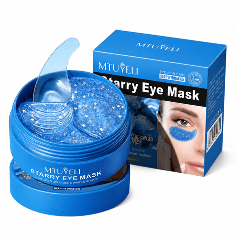 Under Eye Patches (30 Pairs) - Hyaluronic Acid Eye Masks for Dark Circles Puffy Eyes Undereye Bags - Undereye Brightening, Hydrating, Anti-Wrinkle & Cooling, Skin Care Gift for Her