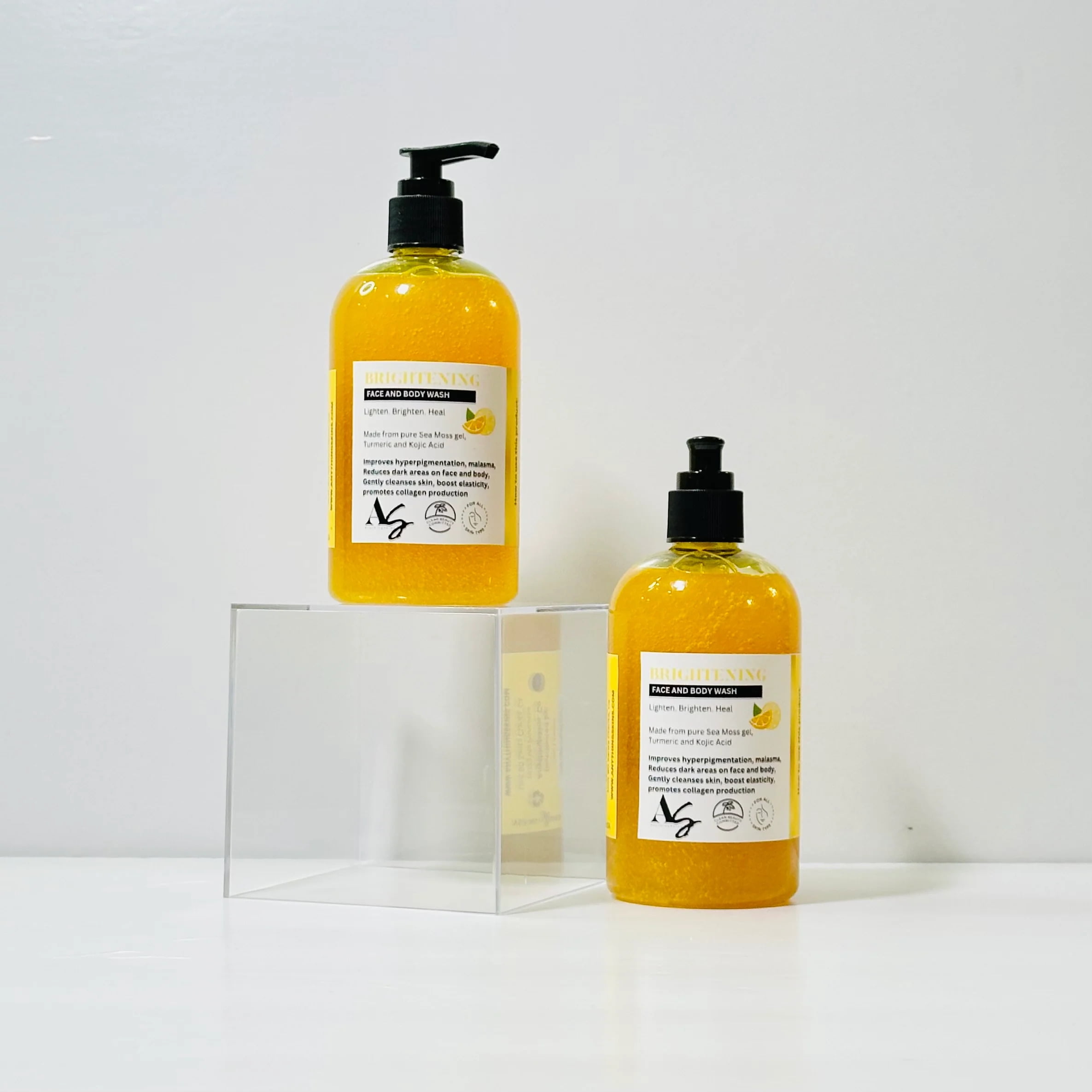 Brightening Face Body Wash for Hyperpigmentation