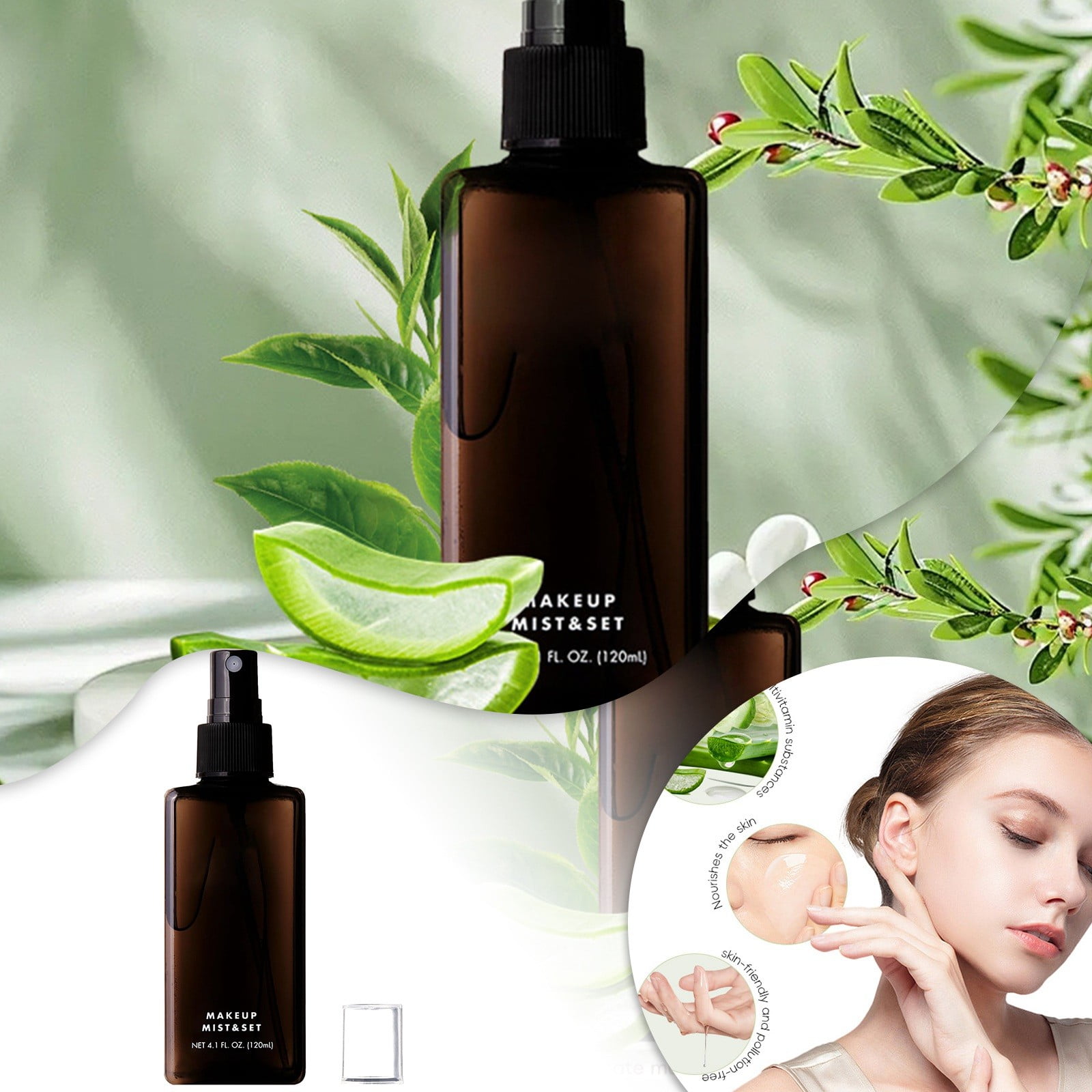 Brightening＆Firming Soothing Purifying 120ml Moisturizing Setting Spray