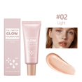 Brightening Liquid Foundation Natural Concealer Longlasting Makeup