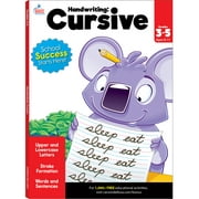 Brighter Child Handwriting: Cursive Workbook (80 pages) Grade 3-5