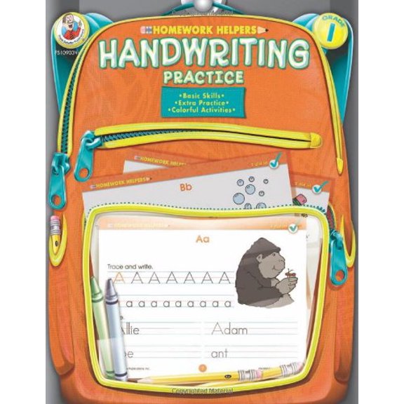 Pre-Owned Handwriting Practice, Grade 1 (Paperback) 0768207053 9780768207057