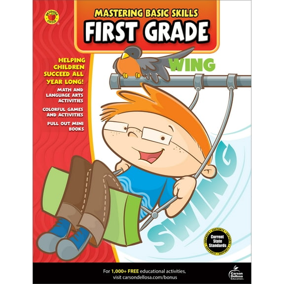 Brighter Child Mastering Basic Skills Mastering Basic Skills First Grade Activity Book