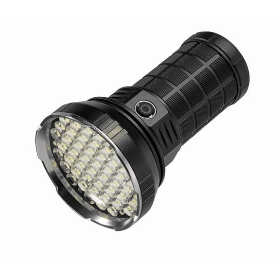 The Brightest Flashlight in The World 4800 LumensFlashlight Glare Flashlight Camping Light Waterproof IPX-8 1308M Rechargeable 18500 Battery 5 Level LED Glare Flashlight