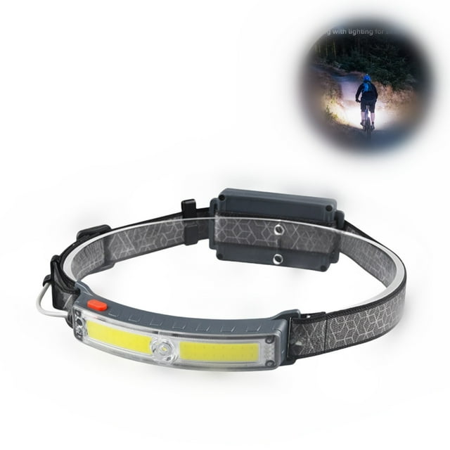 Brightest Headlamps for Adults Rechargeable Hiking Light Clip Camping