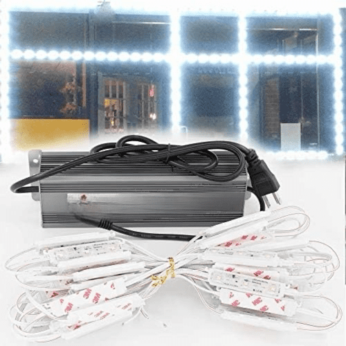 Brightest Storefront LED Light, 25ft Premium Window Module weatherproof with Samsung Chip + Heavy Duty UL Listed 12v 100w Power Supply$$Tools & Hardware Other