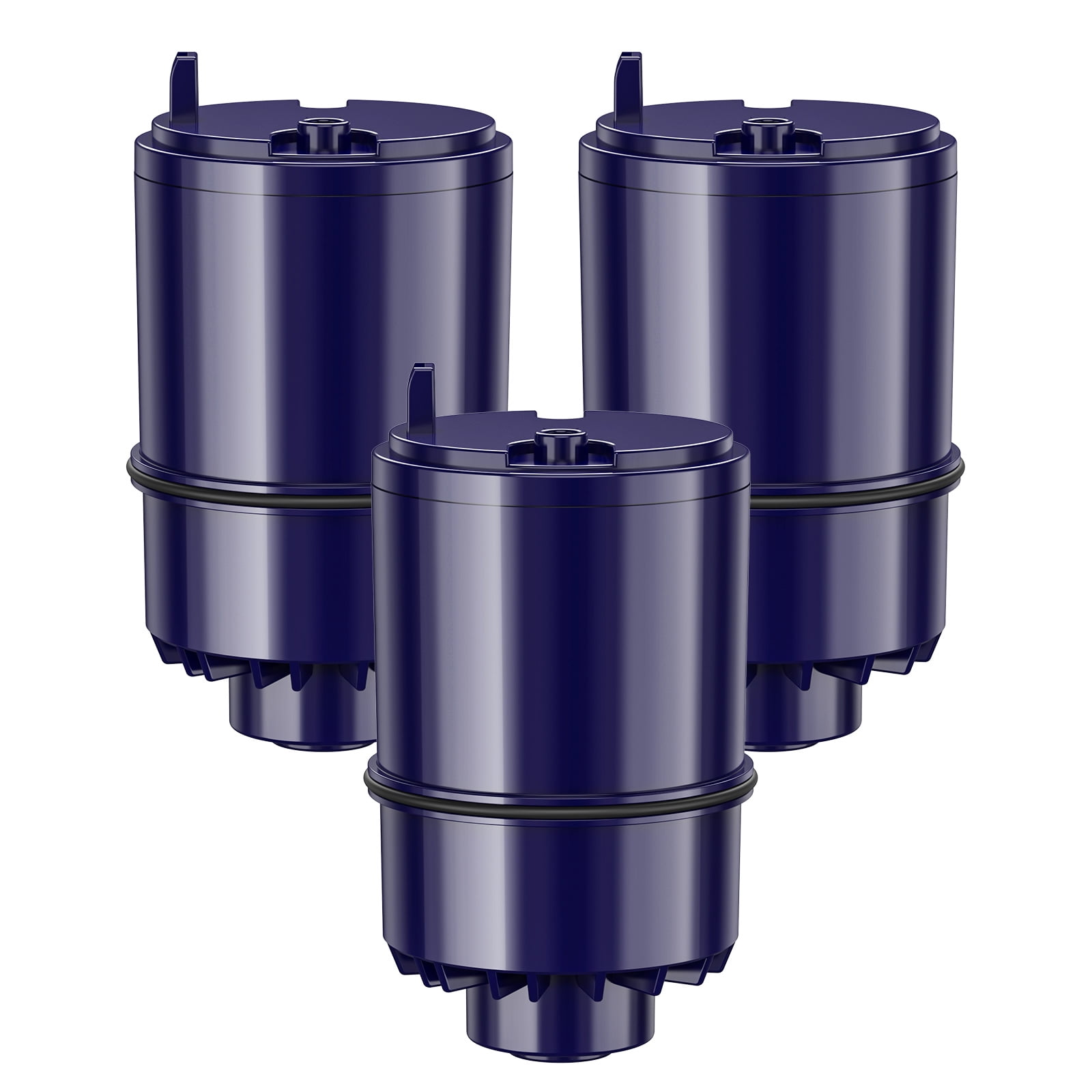 Brightify 3 Packs Pur Water Filter Refills RF3375, RF9999, Faucet