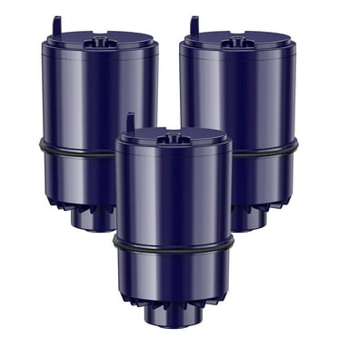 Brightify 3 Packs Water Faucet Replacements for Pur Filter RF-3375, RF-9999, Faucet Water Filter Replacements for FM-2500, FM-3700, FM-2000B, PFM150W, PFM350V, PFM400H, FM 3333B, Pur-0A1, Blue