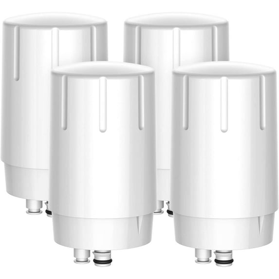 Brightify 4 Packs Water Faucet Filter Replacement for Brita36311 On Tap Water Filtration System, Water Filter Replacements Fit BritaFaucet Filter, FR-200, FF-100 Replacement Filter, White