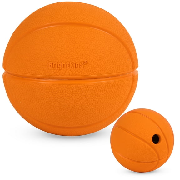 Brightkins Basketball Treat Dispenser, Puppy Essentials, Dog Birthday Treat Pouch Gifts