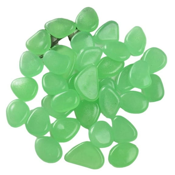 Brightly Colored Luminous Stones 100PCS for Path Lighting Garden Decor