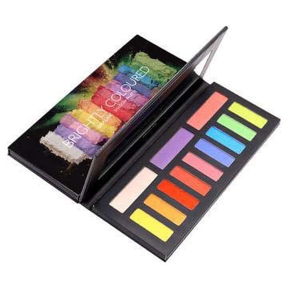 Brightly Coloured 12 Color Eye Shadow Palette